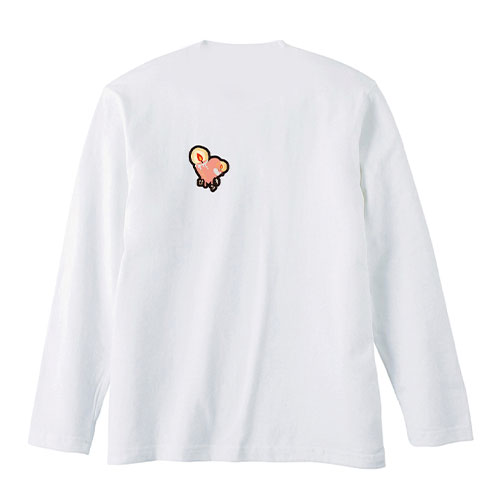 【佐奈宏紀】背中で灯るロンT　白