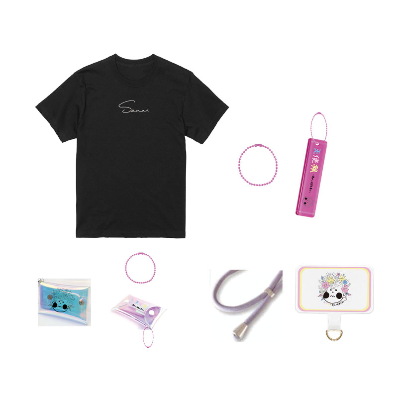 【佐奈宏紀】＜FC限定商品＞花束セット（オリジナルSana T　ブラック）「天使祭 ～進化の花束を君に～」