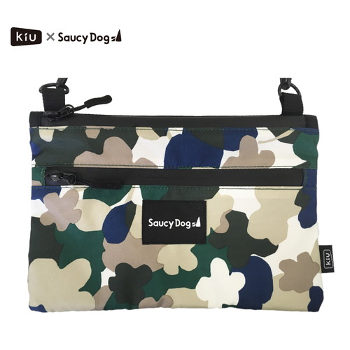 KiU×Saucy Dog 防水サコッシュ/カモフラワー