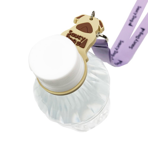 ストラップ付きわんこホルダー ～パグver.～