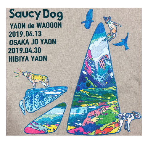 YAON de WAOOON 限定ロンT/サンド