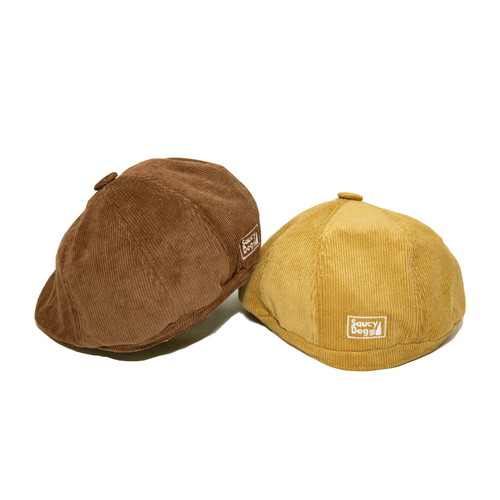 コーデュロイキャスケット