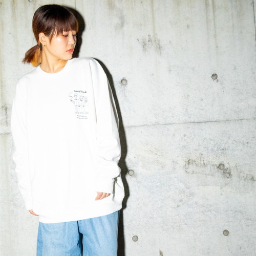 We will take youスウェット/ホワイト