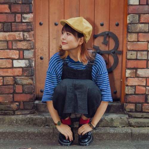 コーデュロイキャスケット