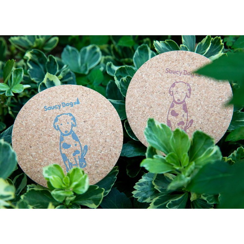 コルクコースター2個セット