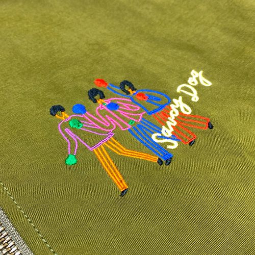 オリジナル刺繍ブルゾン