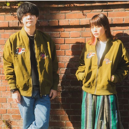 オリジナル刺繍ブルゾン