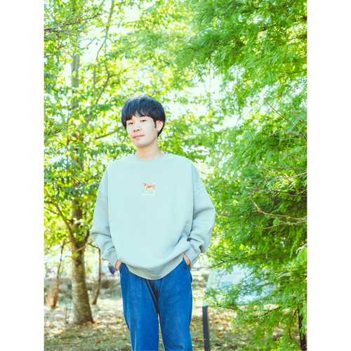 わんこスウェット ～ビーグルver.～/ダスティーピンク