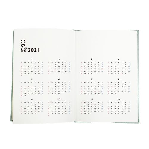 【完全受注生産】Saucy Dogスケジュール帳2021