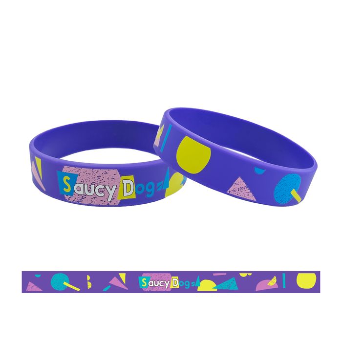 カラフルつみきラバーバンド/パープル