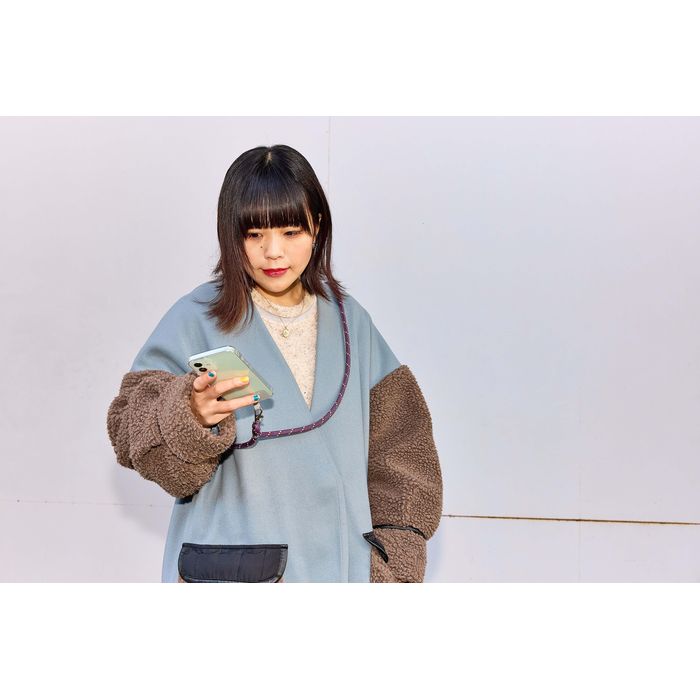 スマホショルダーストラップ/パープル