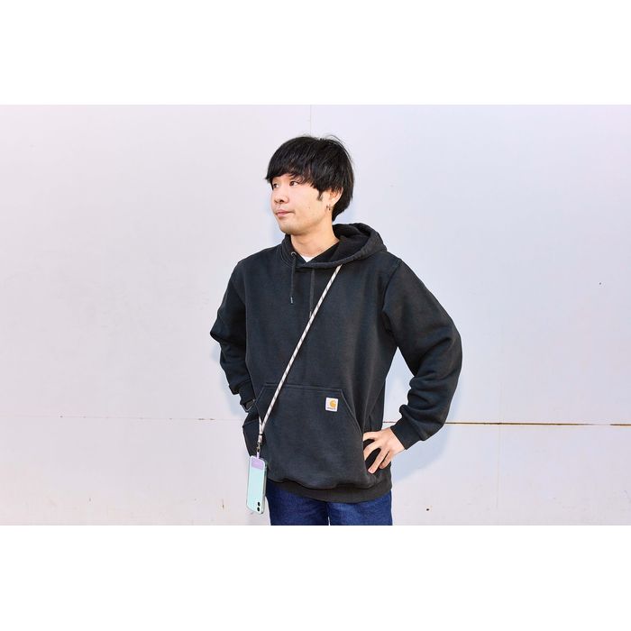 スマホショルダーストラップ/ライトグレー