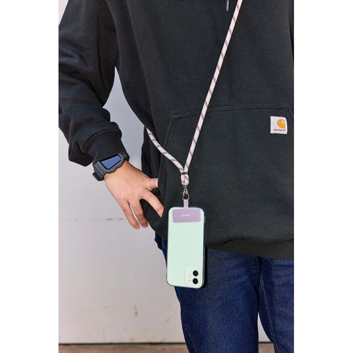 スマホショルダーストラップ/ライトグレー