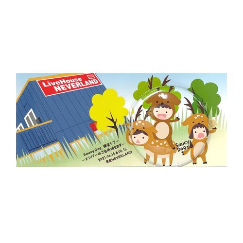 メンバーデザインご当地缶バッジ&ステッカーセット ～奈良・せと編～