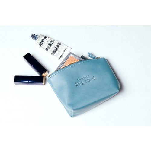 ドッグランフェイクレザーポーチ/キャメル