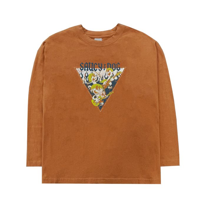 ヴィンテージライクロンT/ダスティーオレンジ