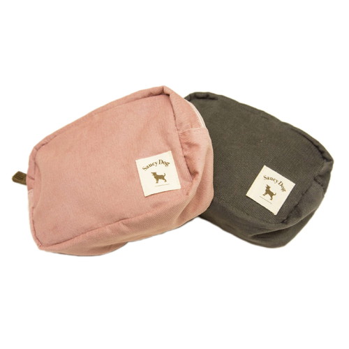 オリジナル春色コーデュロイポーチ