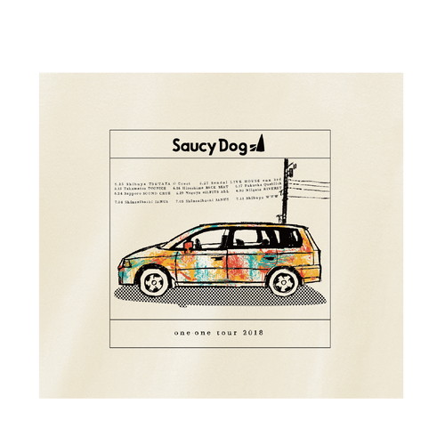 one-one tour 限定Tシャツ/アイボリー