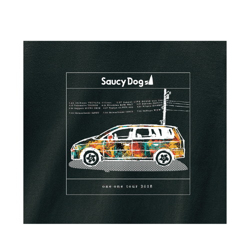 one-one tour 限定Tシャツ/ブラック