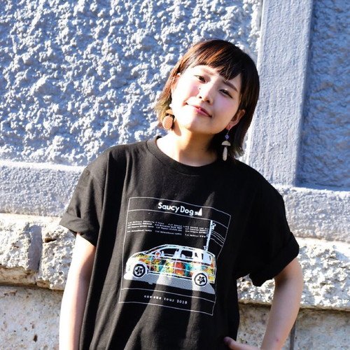 one-one tour 限定Tシャツ/ブラック