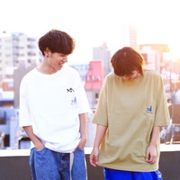 ビッグシルエットポケットTシャツ/ホワイト