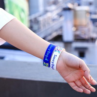 ロゴ▲ラバーバンド/ホワイト