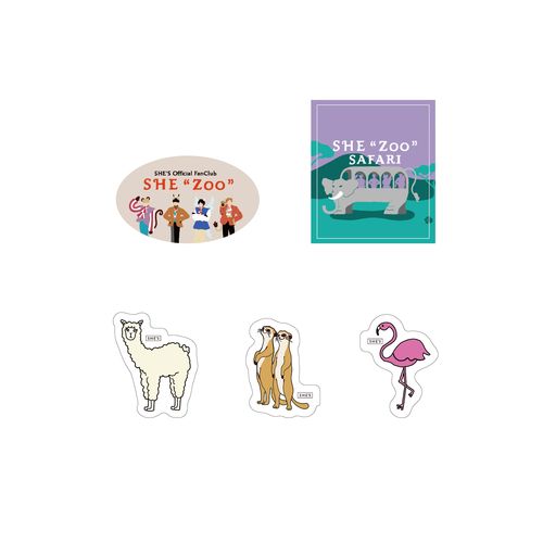 フレークステッカーセット