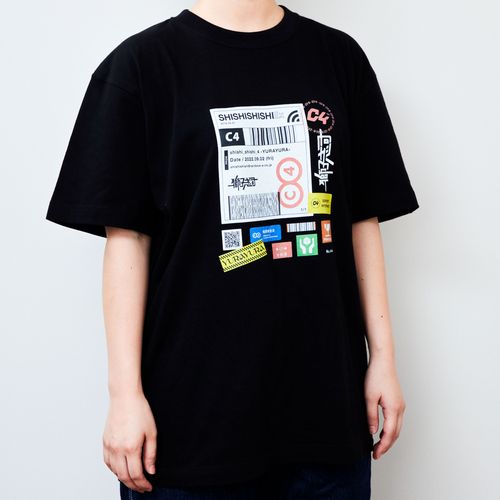 【獅子志司】C4_Tシャツ -揺ら揺ら_追加公演-