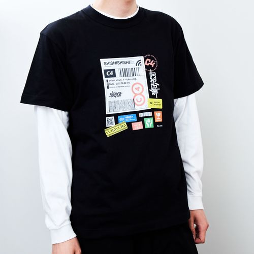 【獅子志司】C4_Tシャツ -揺ら揺ら_追加公演-