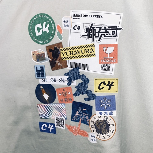 【獅子志司】C4_Tシャツ -揺ら揺ら-アナザーカラー