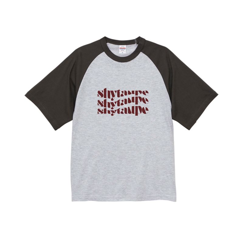 【シャイトープ】New Logo Raglan Tee 2025 Summer/Gray