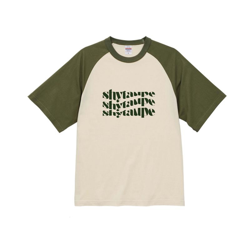 【シャイトープ】New Logo Raglan Tee 2025 Summer/Ivory