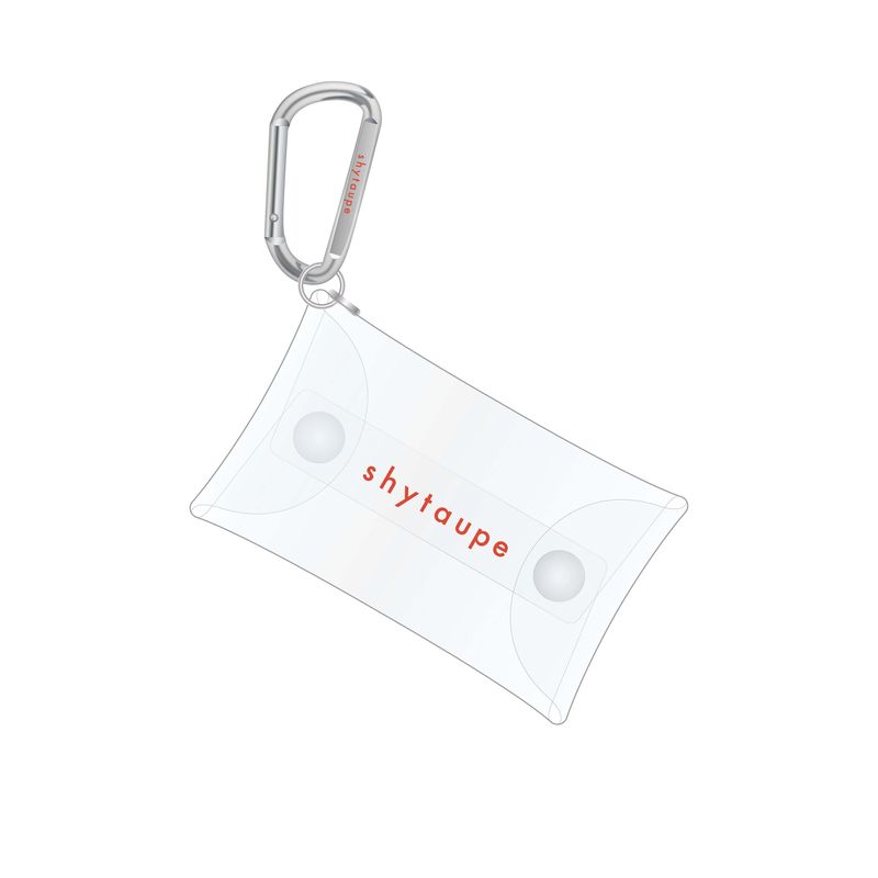 【シャイトープ】Logo Clear Pouch/Clear