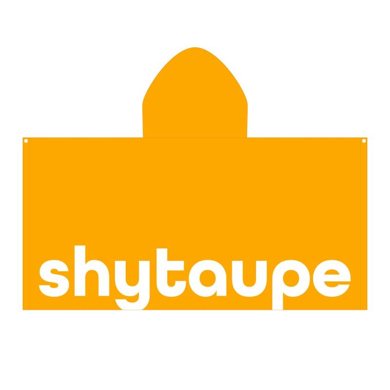 【シャイトープ】Hooded Towel/Orange