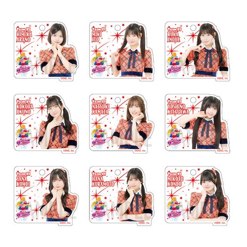 【チームKⅡ】SKE48 18th Anniversary Festival 2026 マーカーチャーム（ランダム全12種）