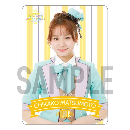 Summer Zepp Tour 2022クリアトレーディングカード　TEAM S(ランダム全19種+特別仕様)
