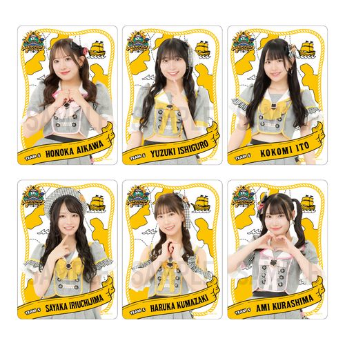 【チームS】SKE48 17th Anniversary Festival 2025 クリアトレーディングカード（ランダム全13種+特別仕様13種）