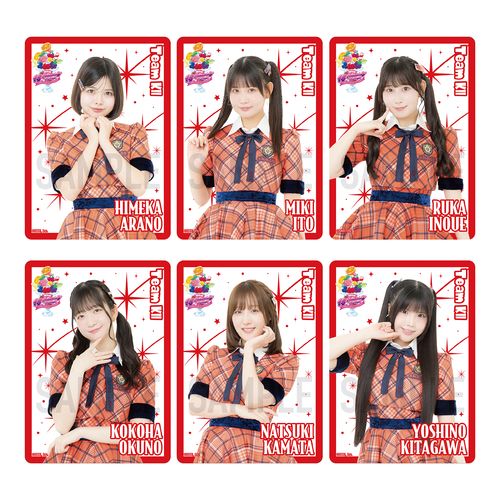 【チームKⅡ】SKE48 18th Anniversary Festival 2026 クリアトレーディングカード（ランダム全12種+特別仕様12種）
