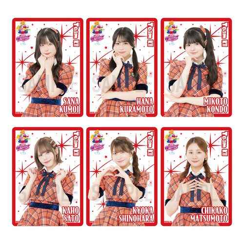 【チームKⅡ】SKE48 18th Anniversary Festival 2026 クリアトレーディングカード（ランダム全12種+特別仕様12種）
