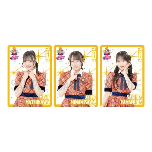 【チームS】SKE48 18th Anniversary Festival 2026 クリアトレーディングカード（ランダム全15種+特別仕様15種）