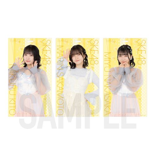 SKE48 32nd SG「愛のホログラム」ホルダー チームS