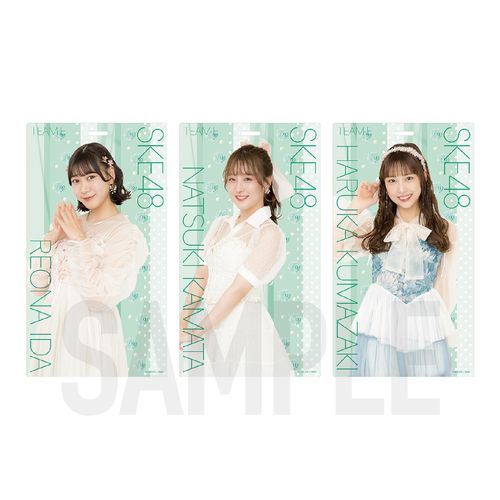 SKE48 32nd SG「愛のホログラム」ホルダー チームE