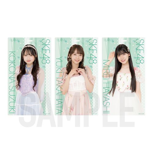 SKE48 32nd SG「愛のホログラム」ホルダー チームE