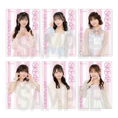 SKE48 32nd SG「愛のホログラム」チーム別クリアトレーディングカード（ランダム全14種+特別仕様14種）【チームKⅡ】