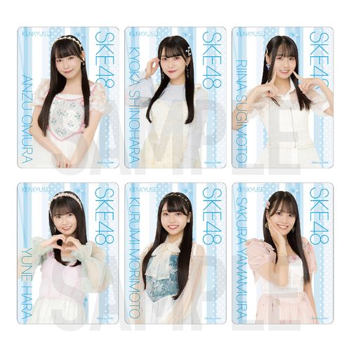 SKE48 32nd SG「愛のホログラム」チーム別クリアトレーディングカード（ランダム全17種+特別仕様17種）【研究生】