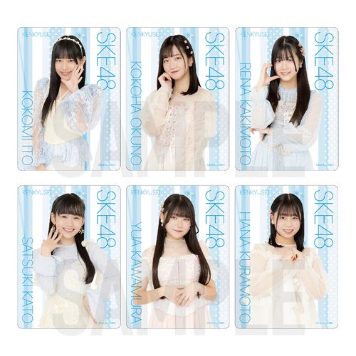 SKE48 32nd SG「愛のホログラム」チーム別クリアトレーディングカード（ランダム全17種+特別仕様17種）【研究生】