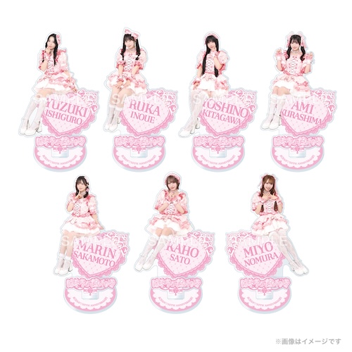 SKE48 8期生10周年 コンサート はちきがだいすき アクリルスタンド