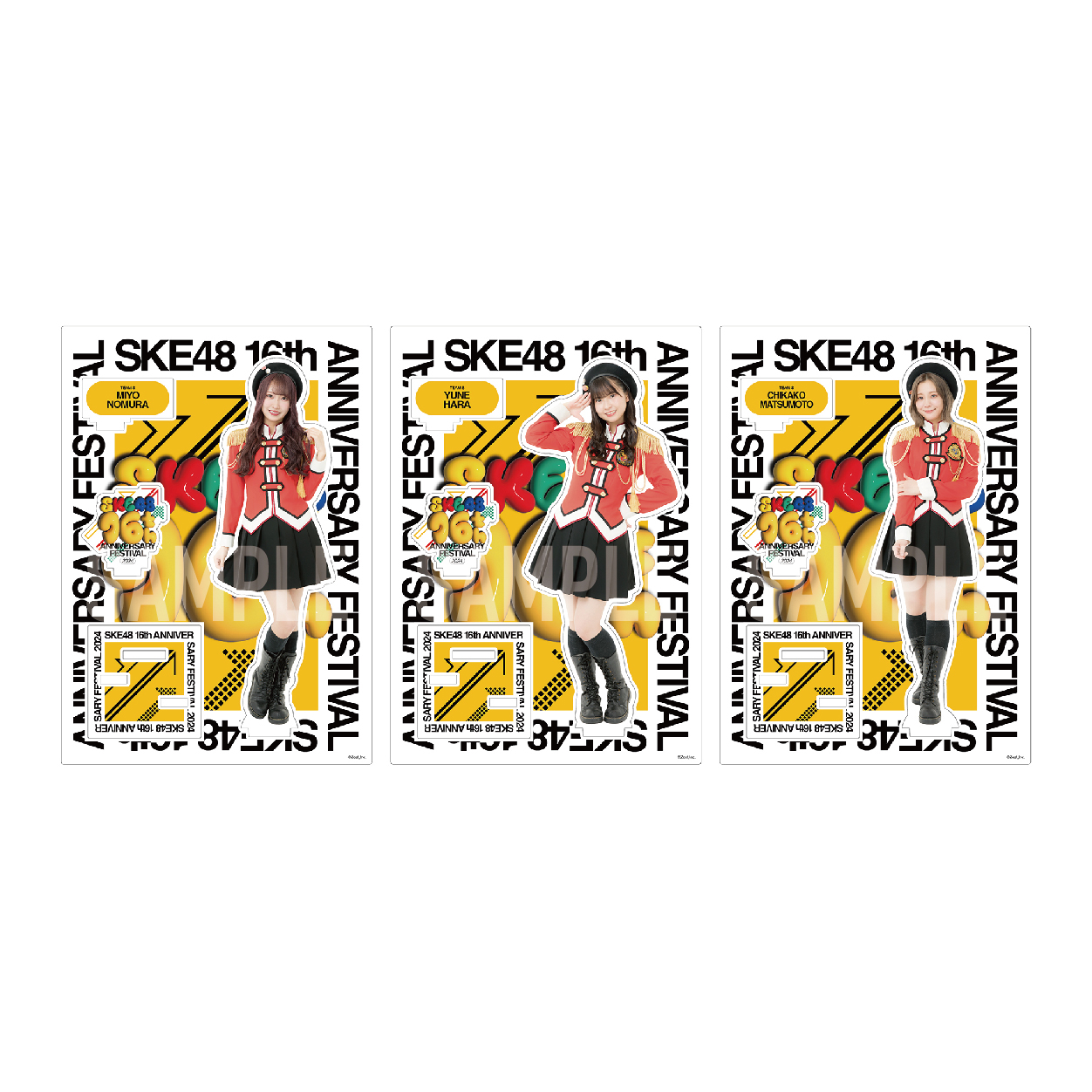 アクリルスタンド（16th Anniversary ver.）【チームS】