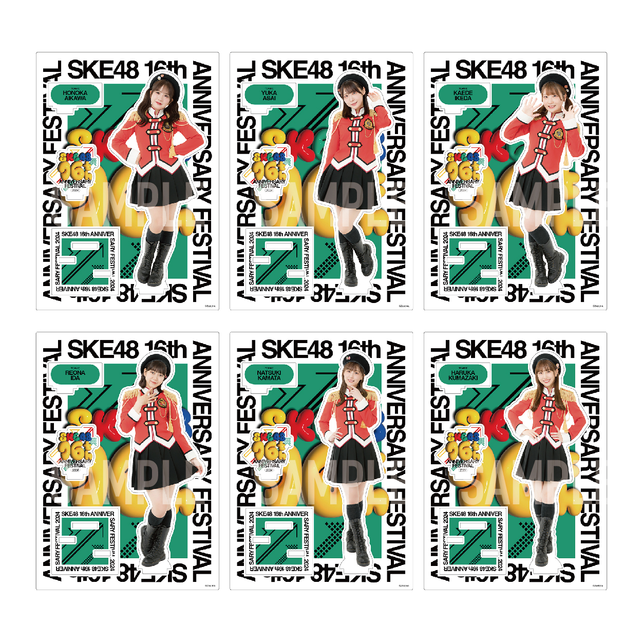 アクリルスタンド（16th Anniversary ver.）【チームE】