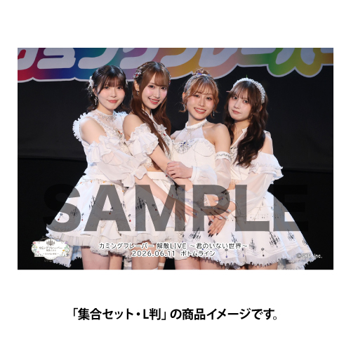 カミングフレーバー解散 LIVE ～君のいない世界～ 撮って出し写真【集合セット】